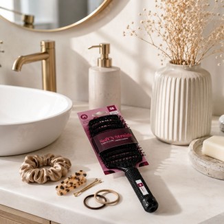 brosse à cheveux douce et sans douleur