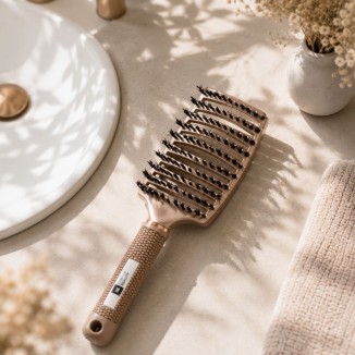 brosse soft'n straight gold mise en lumière