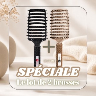 offre spéciale duo de brosses soft'n straight