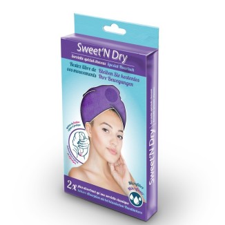 Serviette microfibre pour cheveux Sweet'N Dry Serviette microfibre pour cheveux Sweet'N Dry